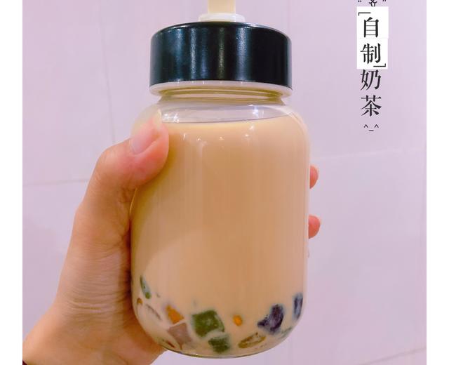 自制芋圆奶茶（简单版）的做法