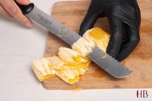 超火人气🍊香橙蛋糕卷的做法 步骤12