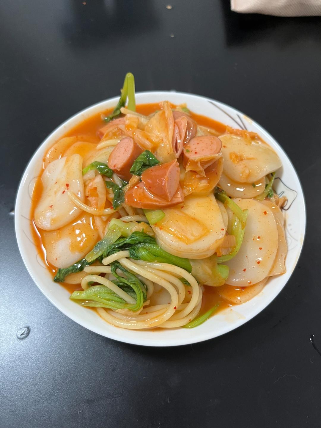韩式辣炒年糕