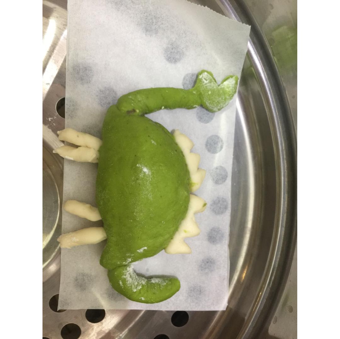 呆萌小恐龙面包（卡通恐龙）