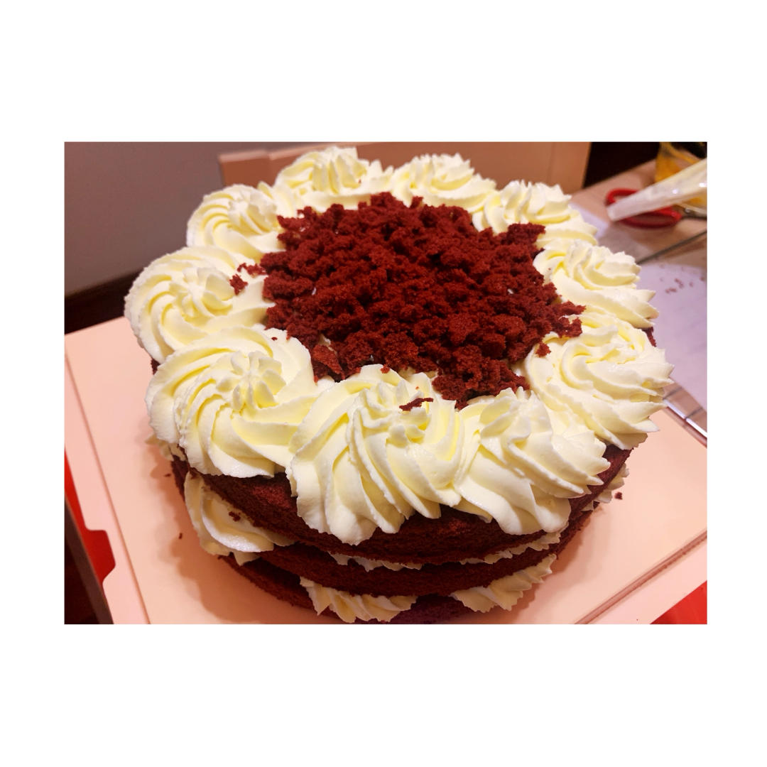 红丝绒蛋糕戚风版
