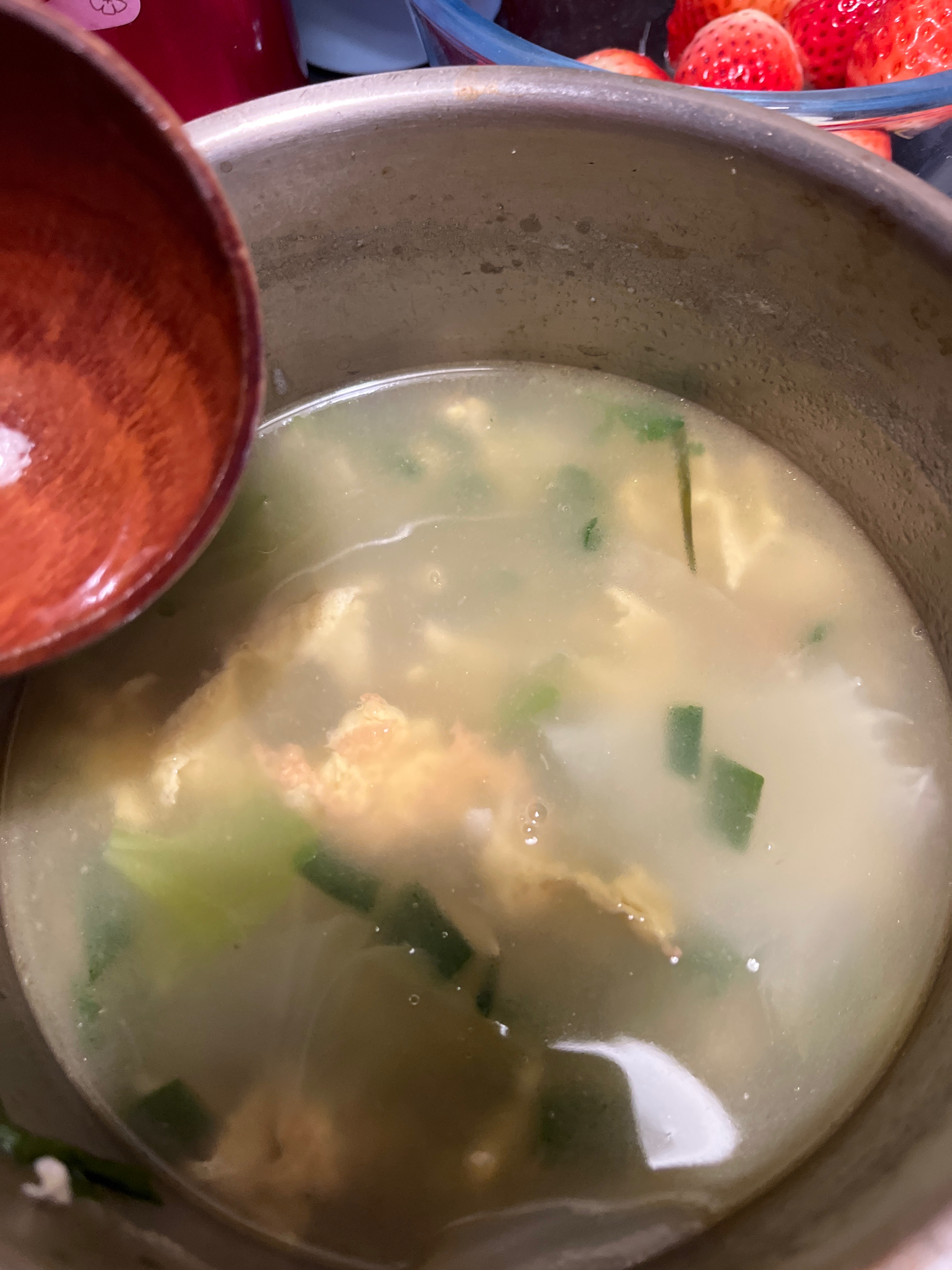 白菜豆腐汤