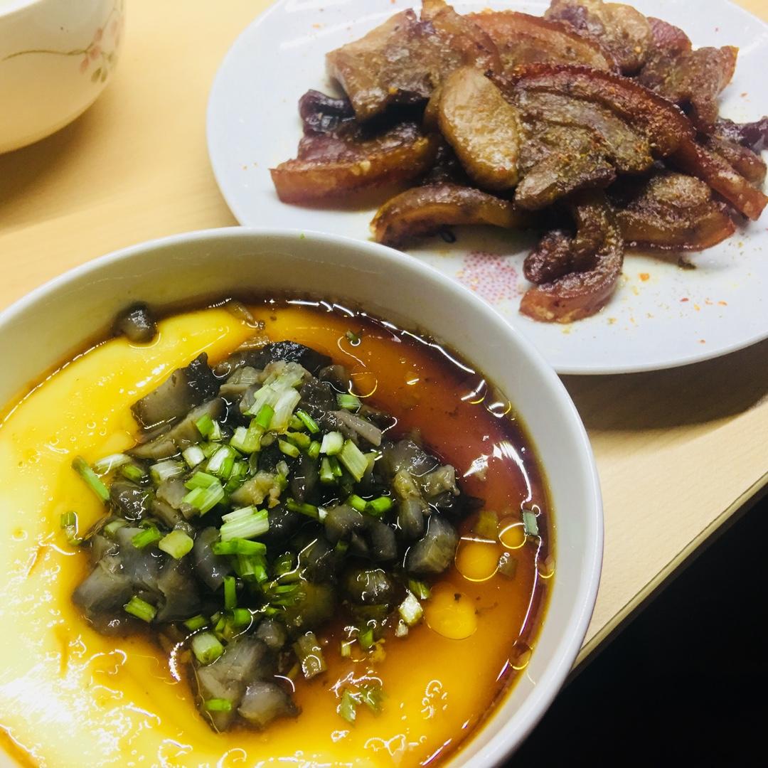 海参蒸蛋——非常适合孩子和老人吃哦