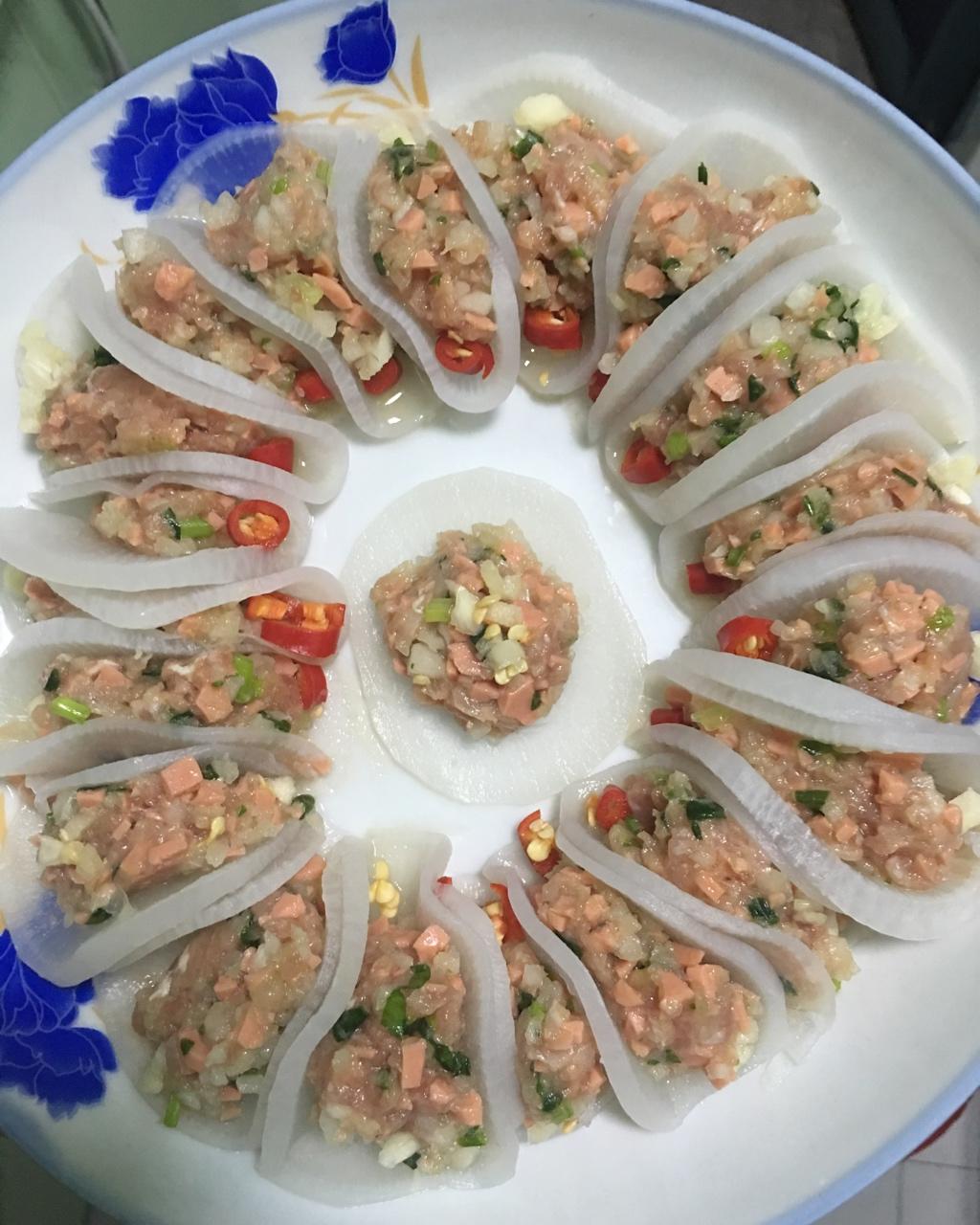 萝卜卷肉