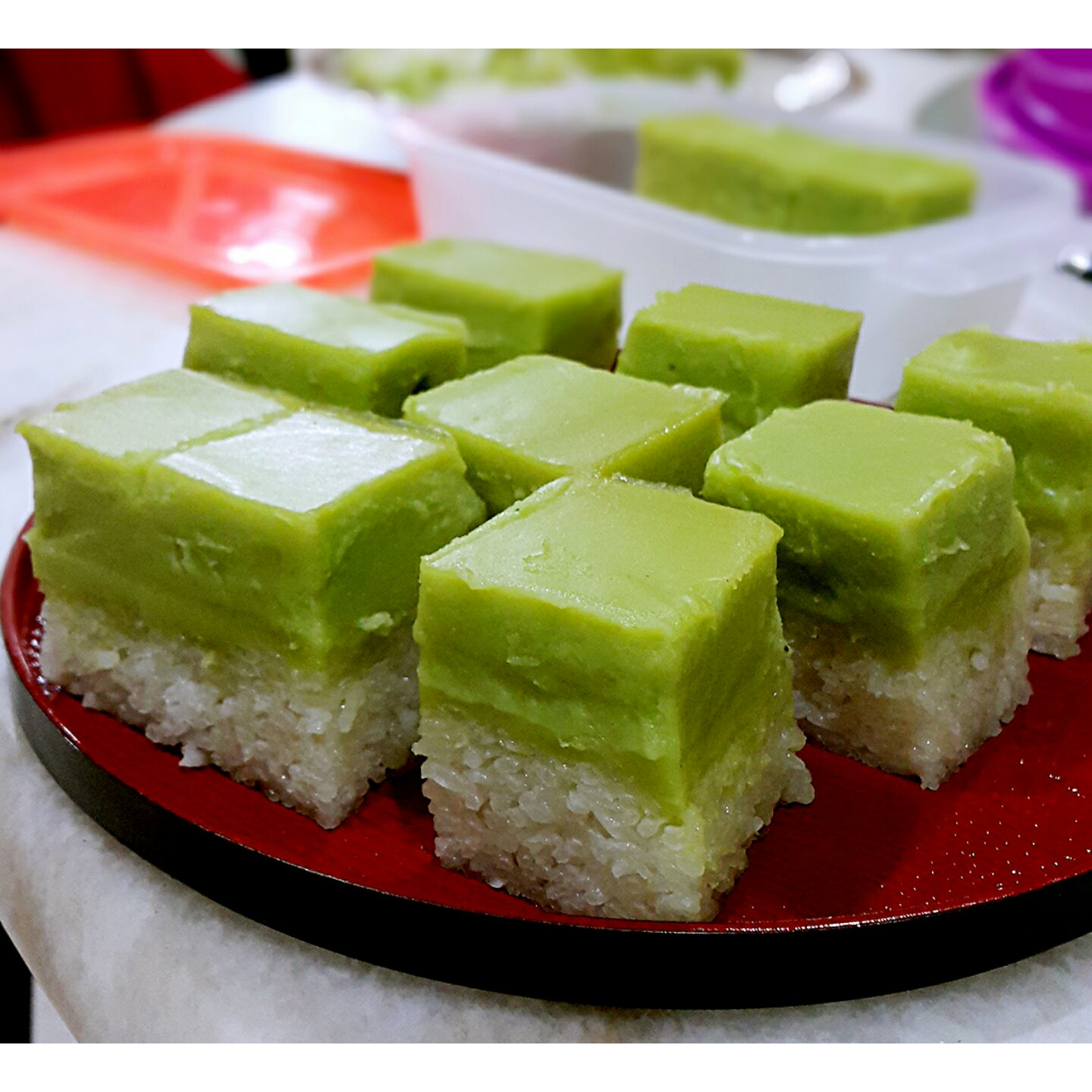 catcatt做的香兰糯米糕kuihserimuka