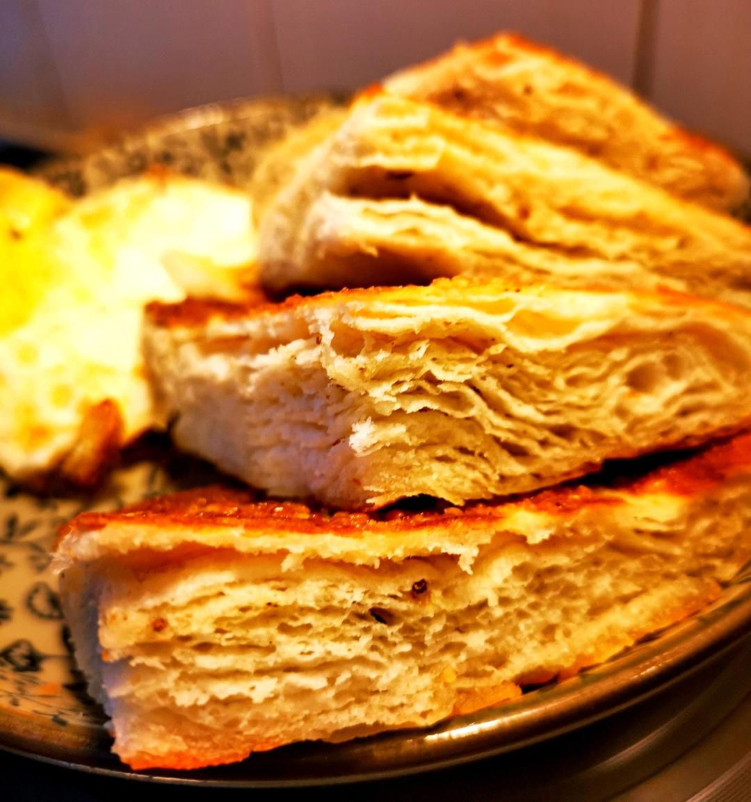 【千层发面饼的做法】