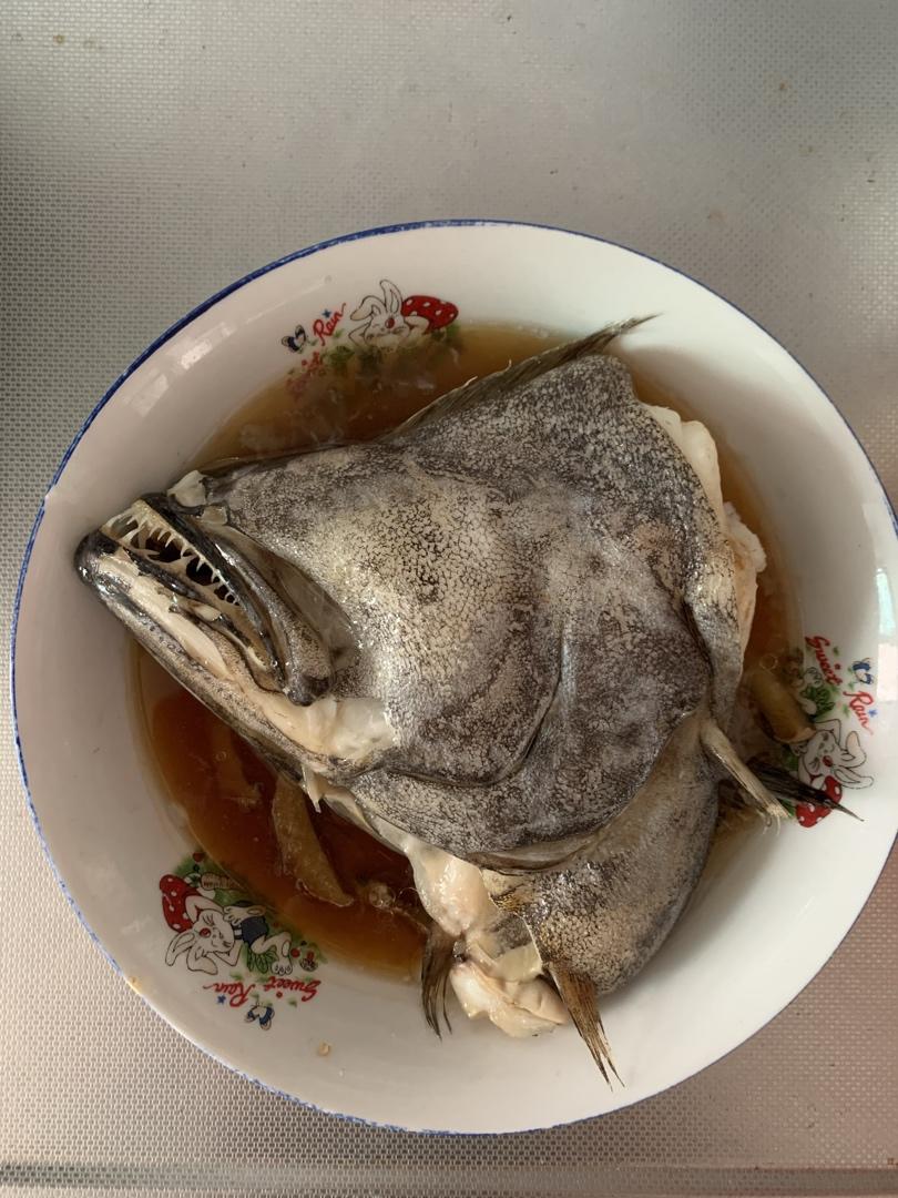 fifini做的清蒸鸦片鱼头