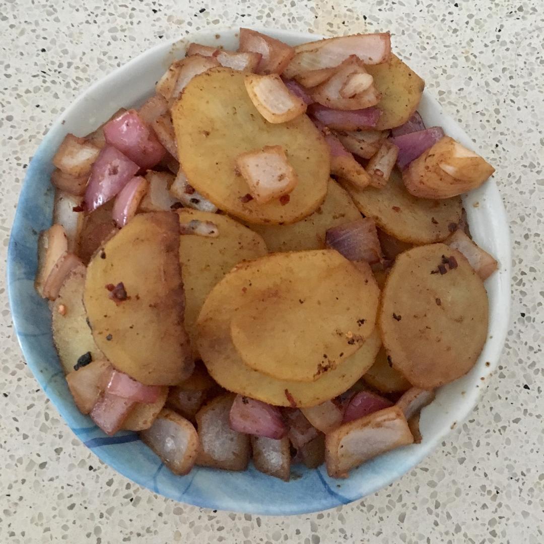 孜然洋葱土豆片