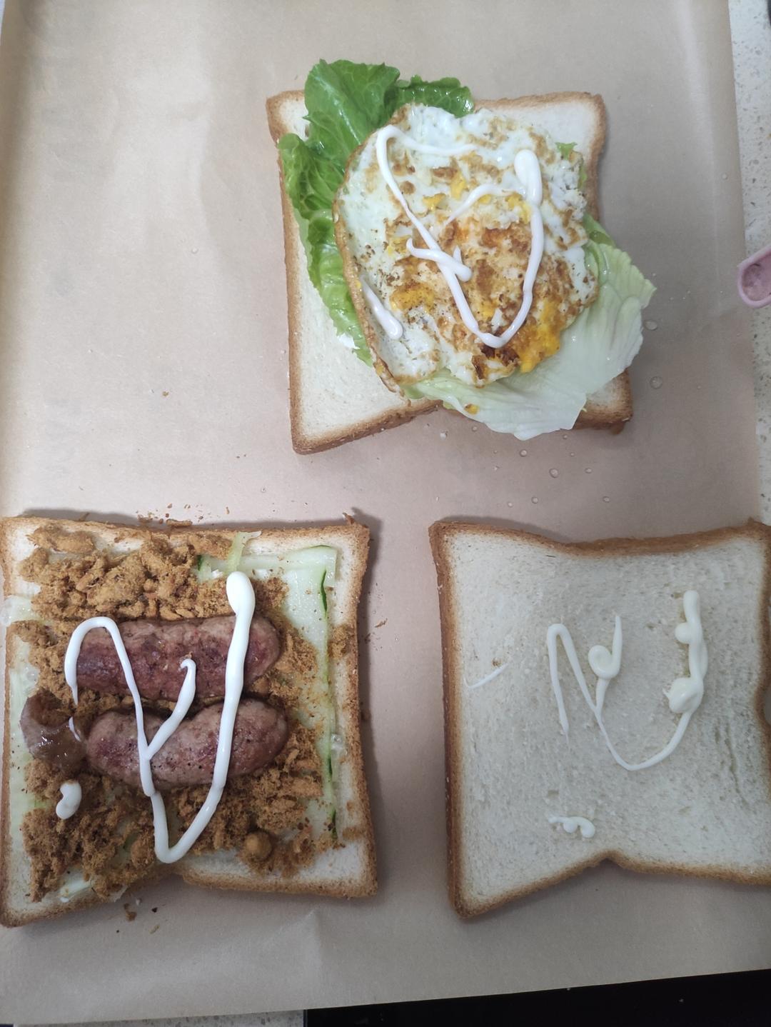 超简单早午餐三明治