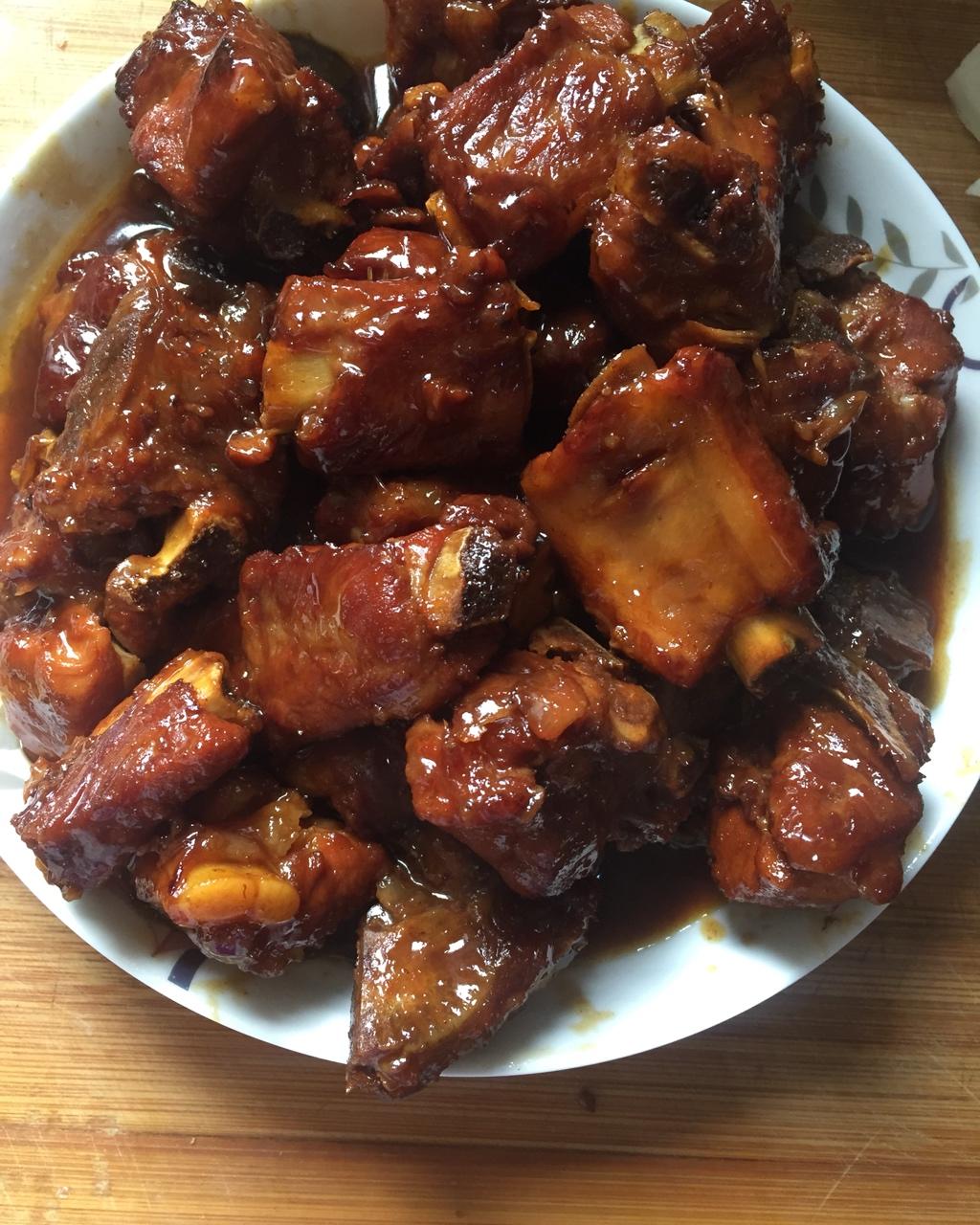 我会轻做的红烧排骨