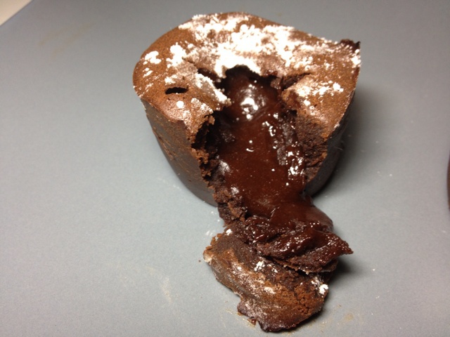 熔岩巧克力蛋糕