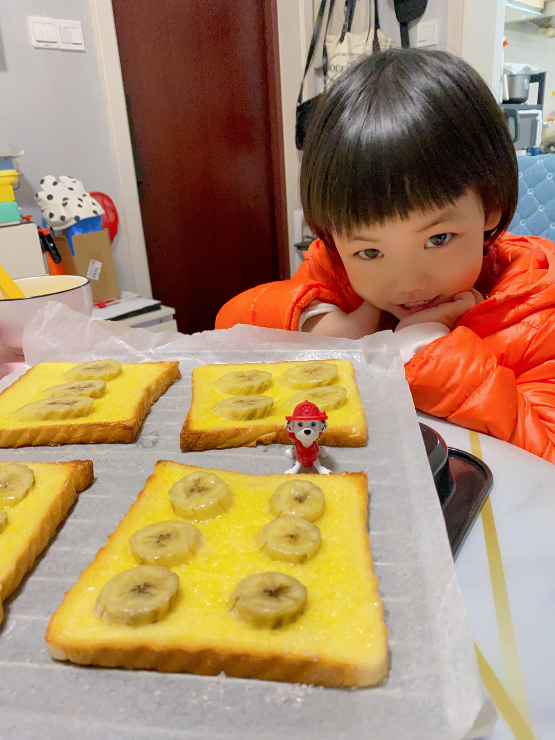 好吃到哭的香蕉烤吐司❗️酥脆香甜❗️零失败❗️