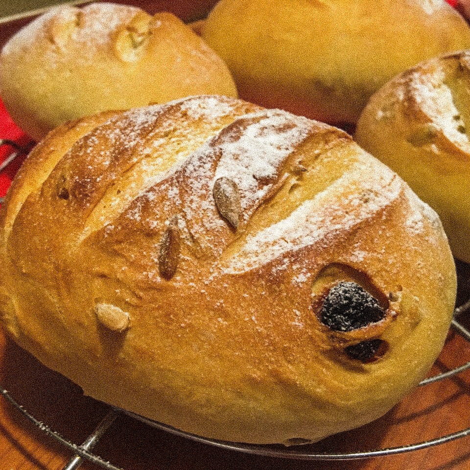 kakikiki做的欧包经典英式布鲁姆面包englishbloomer