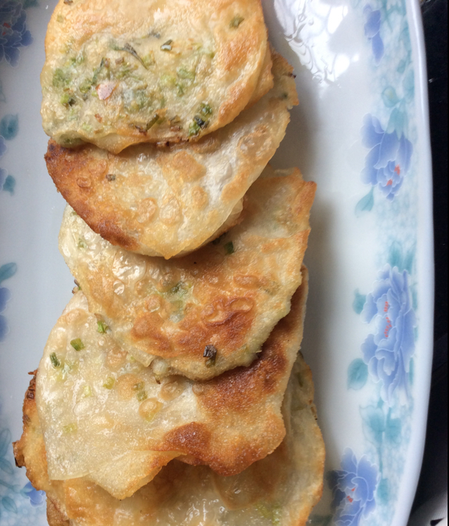 水饺皮｛葱油饼｝
