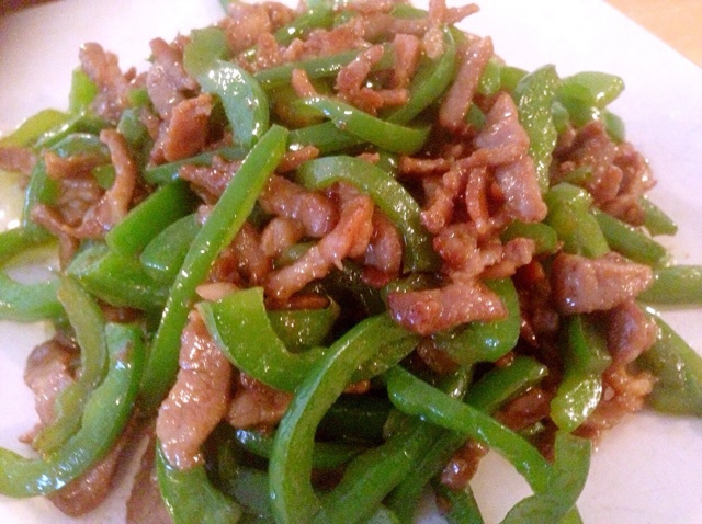 青椒肉丝