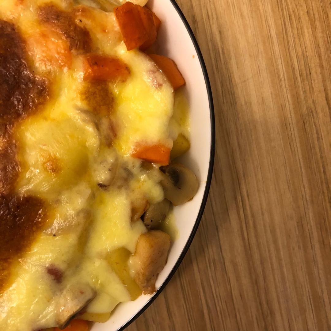 番茄鸡肉浓情焗饭【两人份】