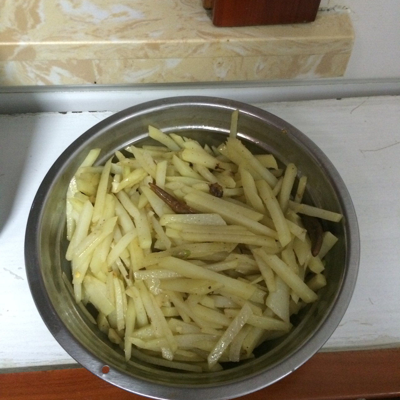 醋溜土豆丝