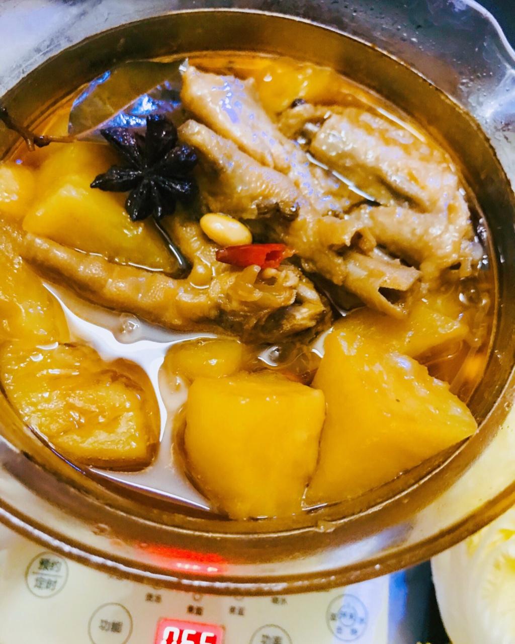 香辣卤鸡爪