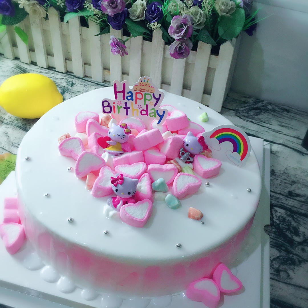 简单快手又美丽的芝士淋面