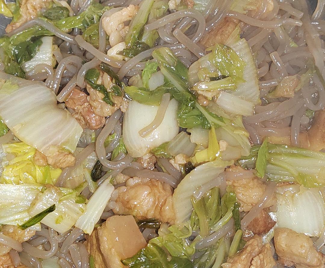 地道东北猪肉白菜炖粉条