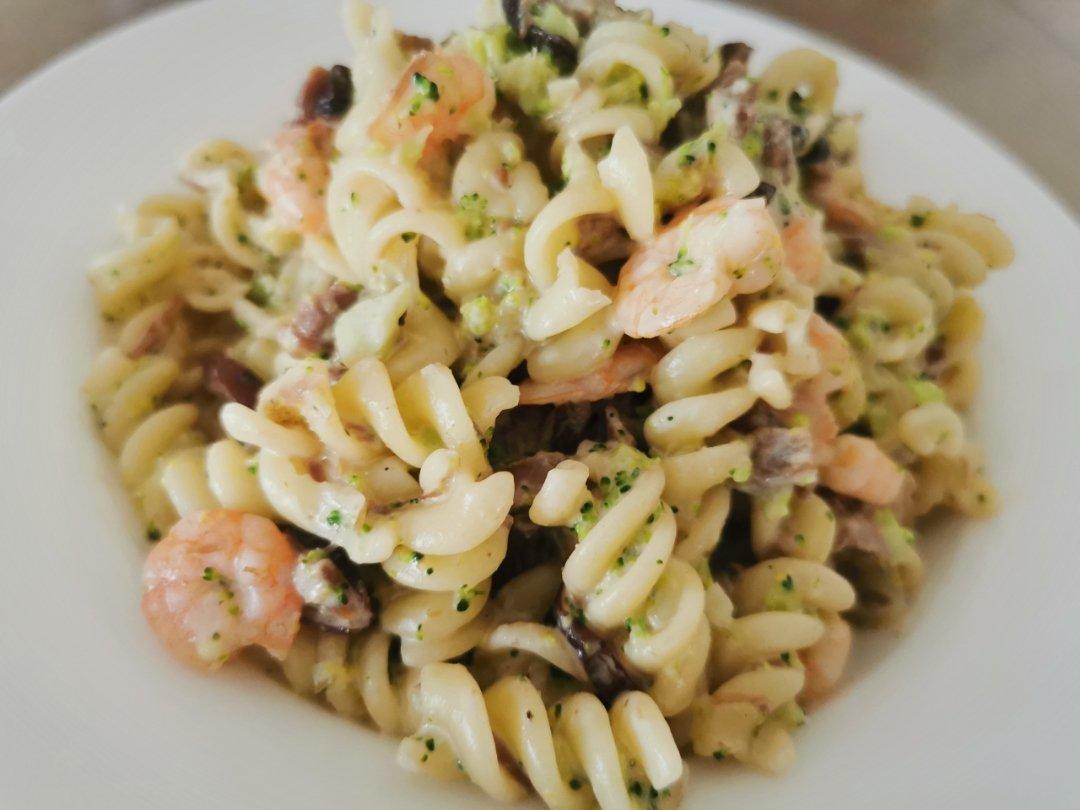 芝香口蘑培根意大利面