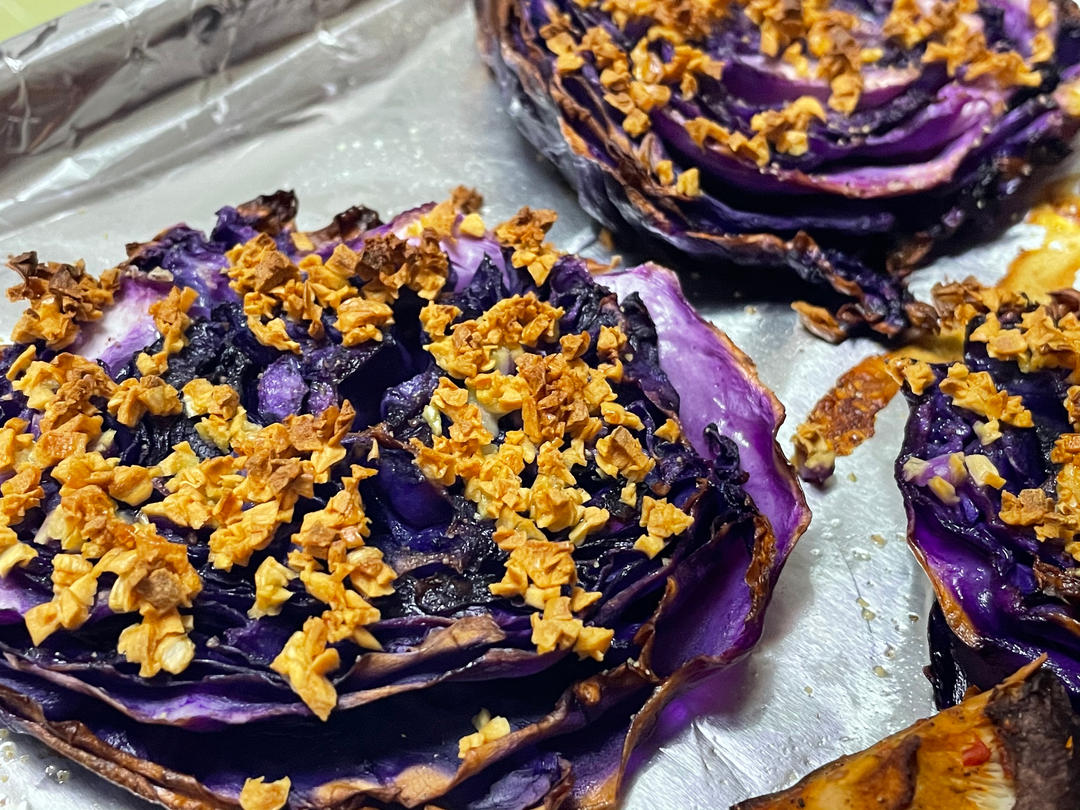 【健康三餐】香烤紫甘蓝