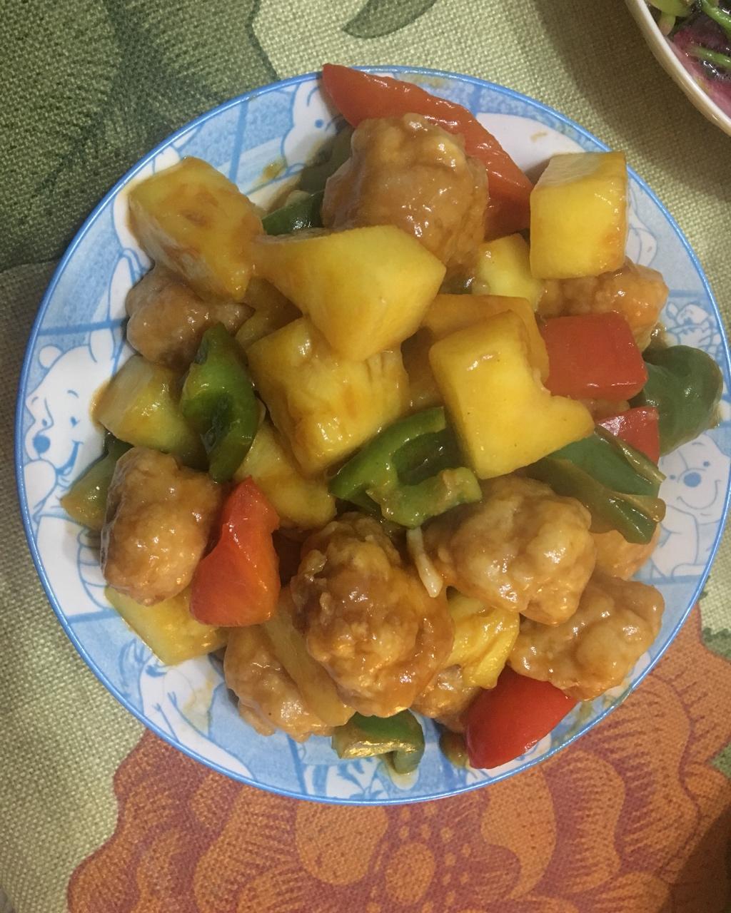 【菠萝咕噜肉】