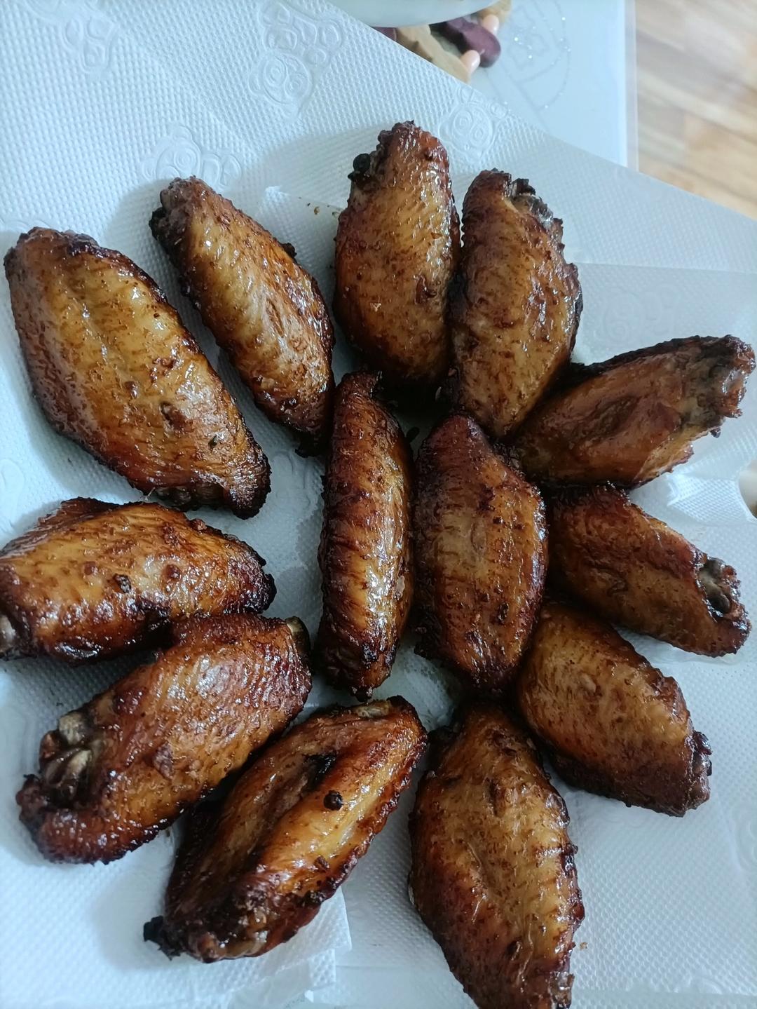 蒜香鸡翅（空气炸锅版）