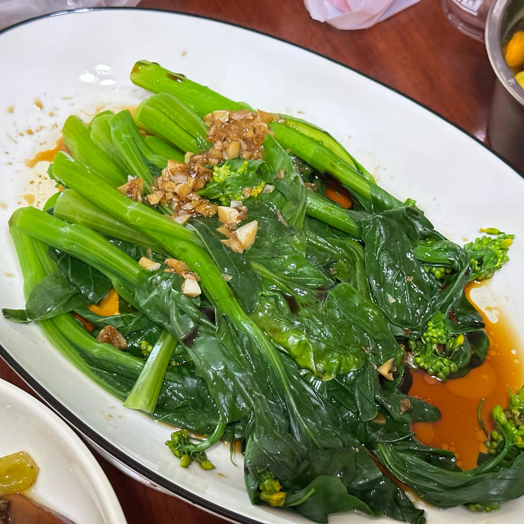 白灼菜心