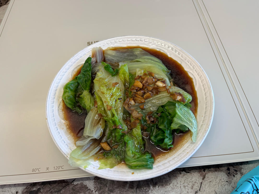 水煮生菜or白菜