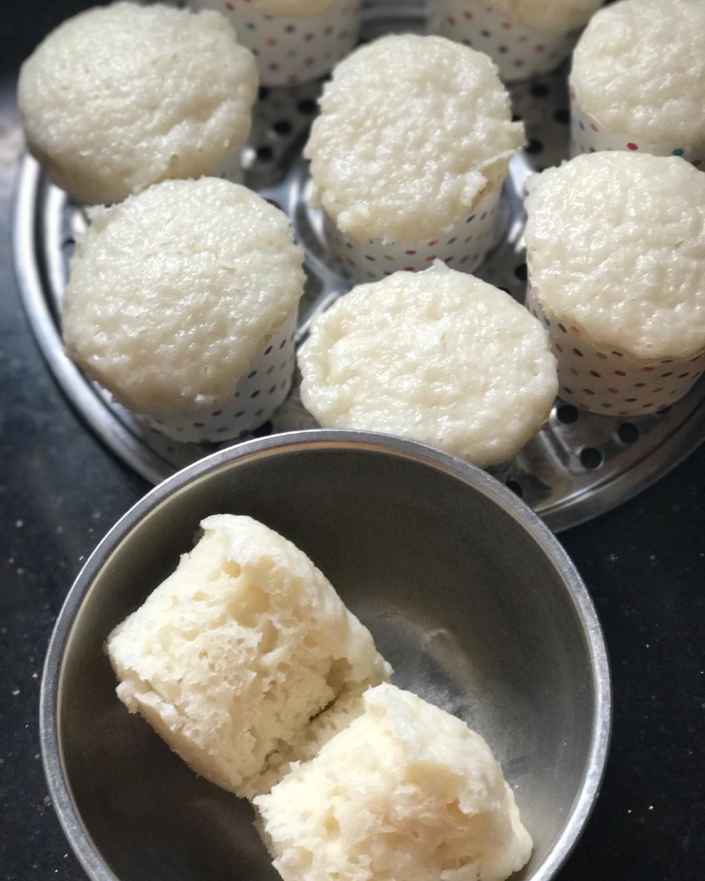 小希希a做的牛奶蒸米糕