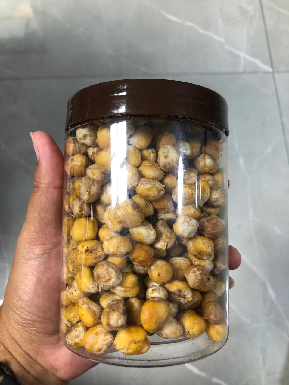 简便版烤鹰嘴豆～低脂高蛋白，替代坚果更健康，健身减脂的小伙伴有口福～