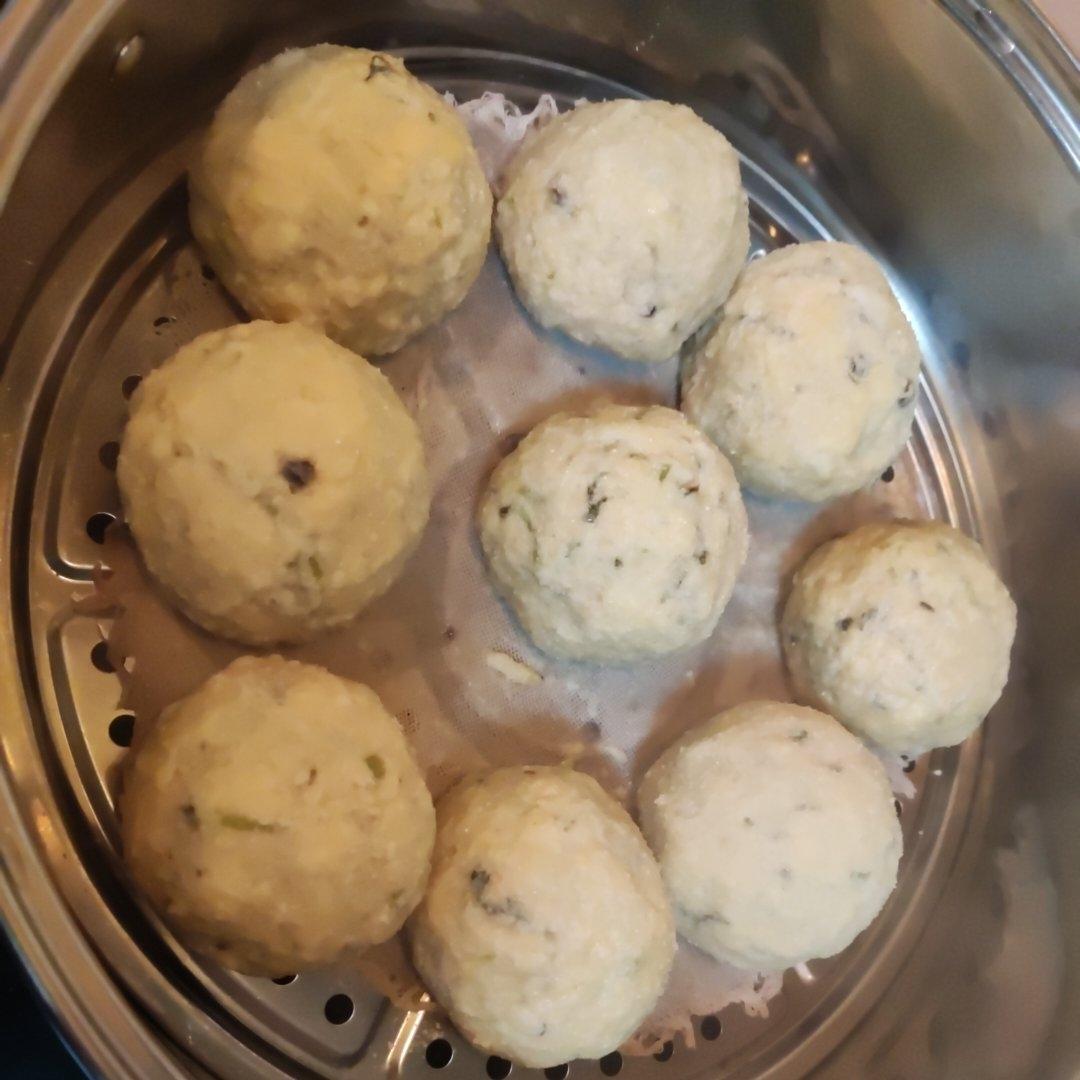 玉米面菜团子（减肥最佳主食）