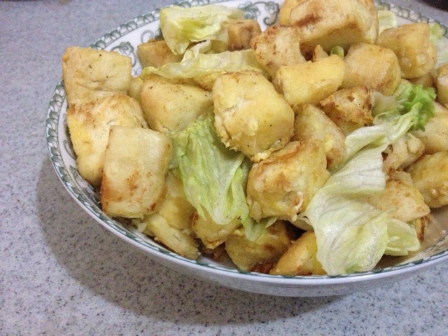 鸡蛋炒馒头
