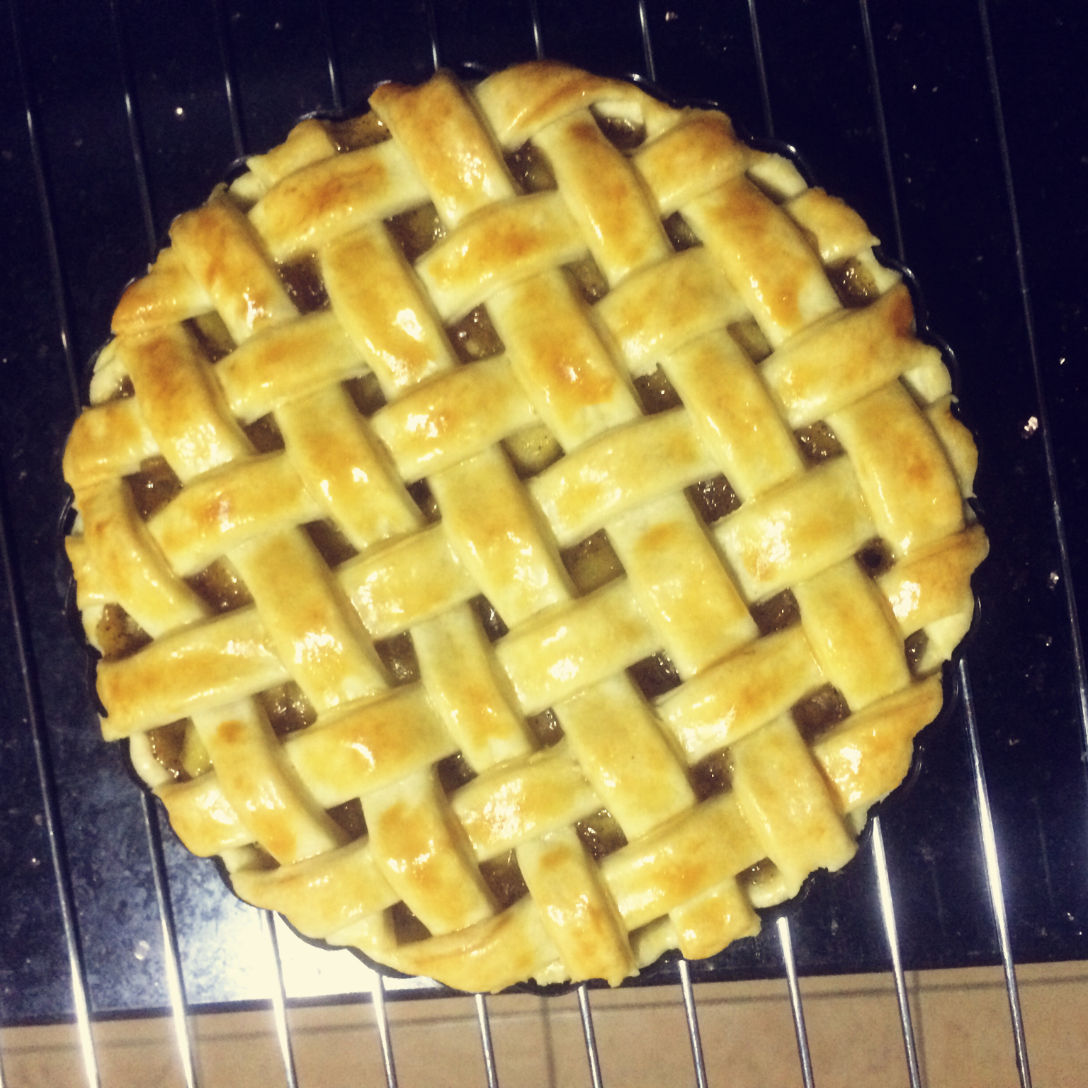 大蕃茄qmps做的苹果派