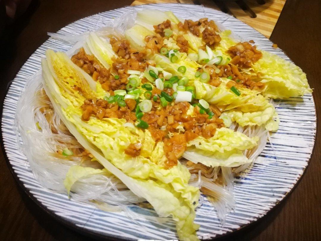 蒜蓉粉丝蒸娃娃菜