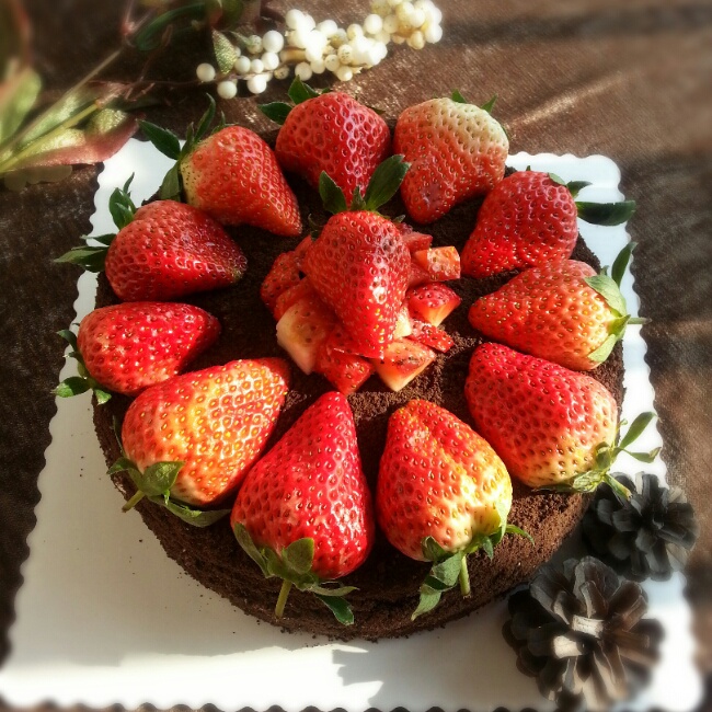 奥利奥水果奶油蛋糕