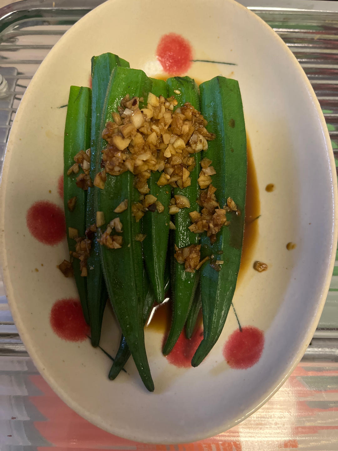 蒜蓉秋葵