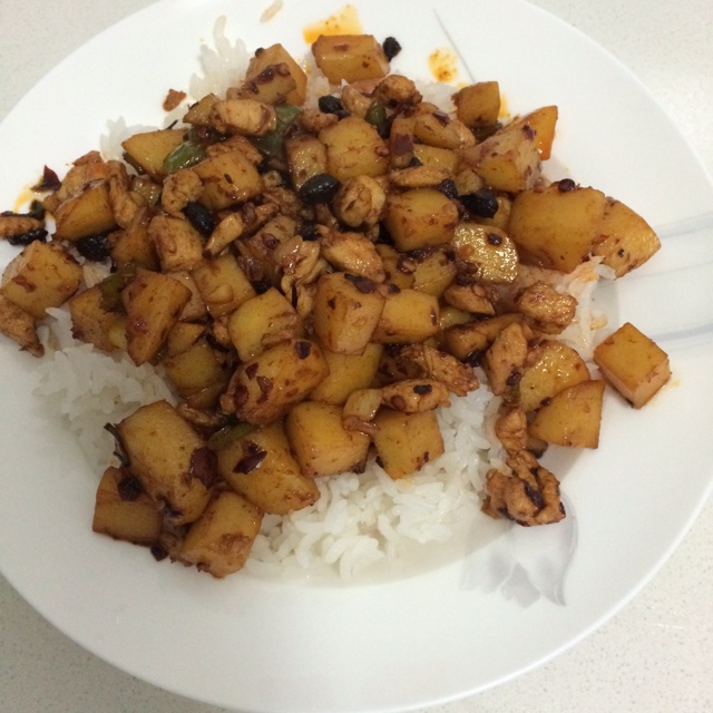 回锅土豆片（老干妈版）