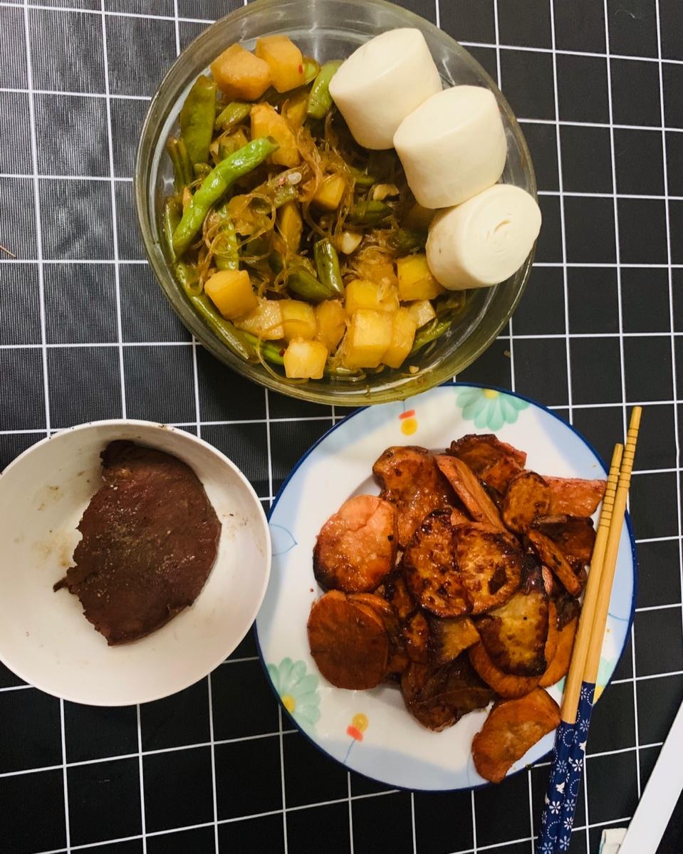 土豆炖豆角