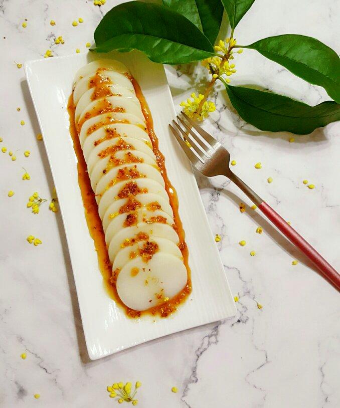 lwf做的自制桂花糖年糕(面包机版)