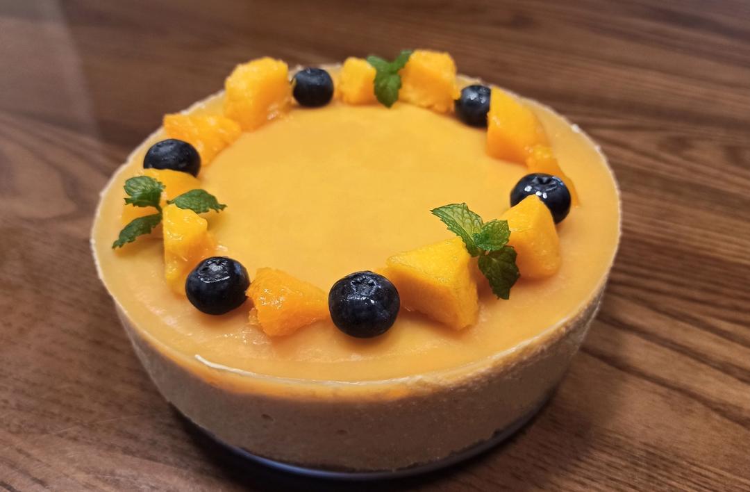 【视频】芒果慕斯（6寸） | 含镜面果胶配方