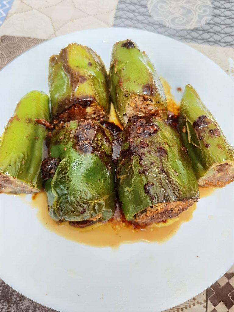 下饭菜肴--青椒酿肉
