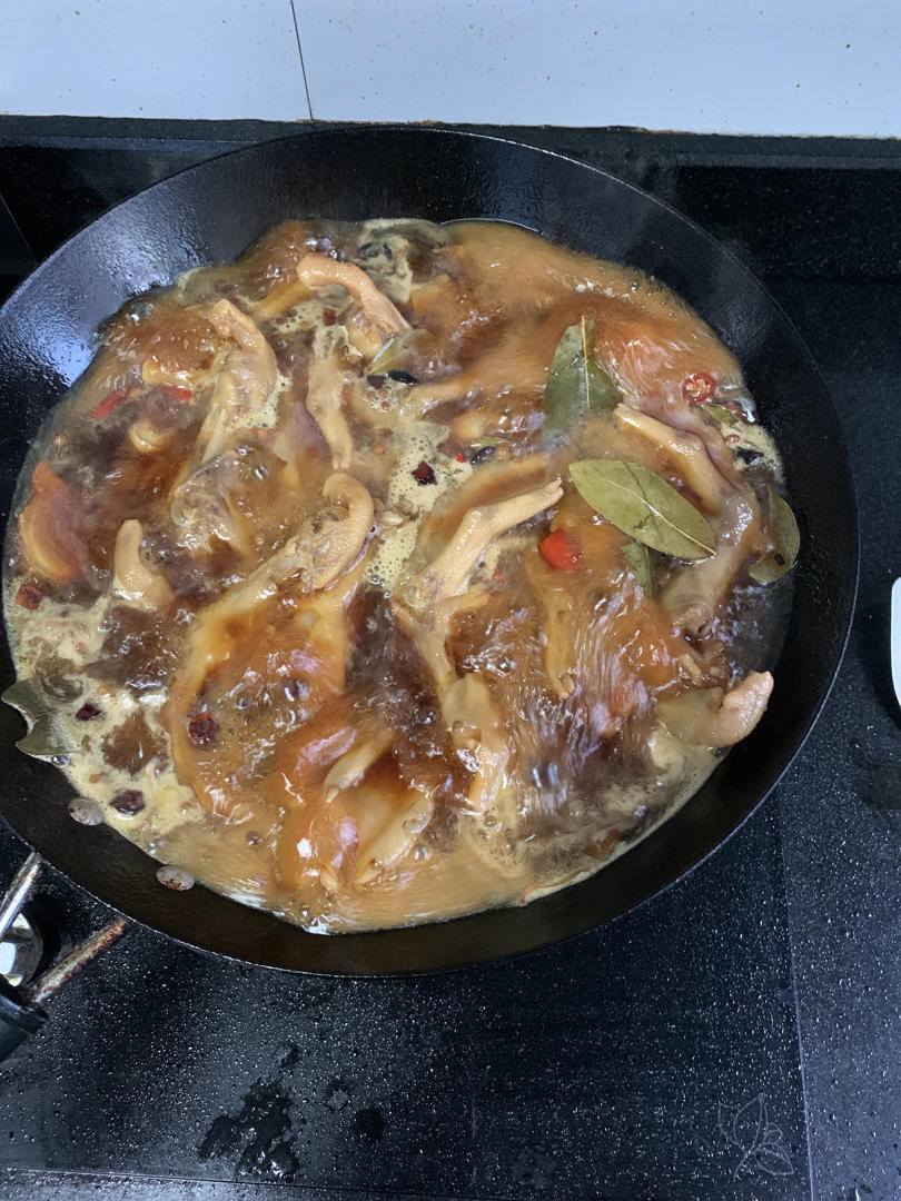 卤鸭掌不好吃你打我