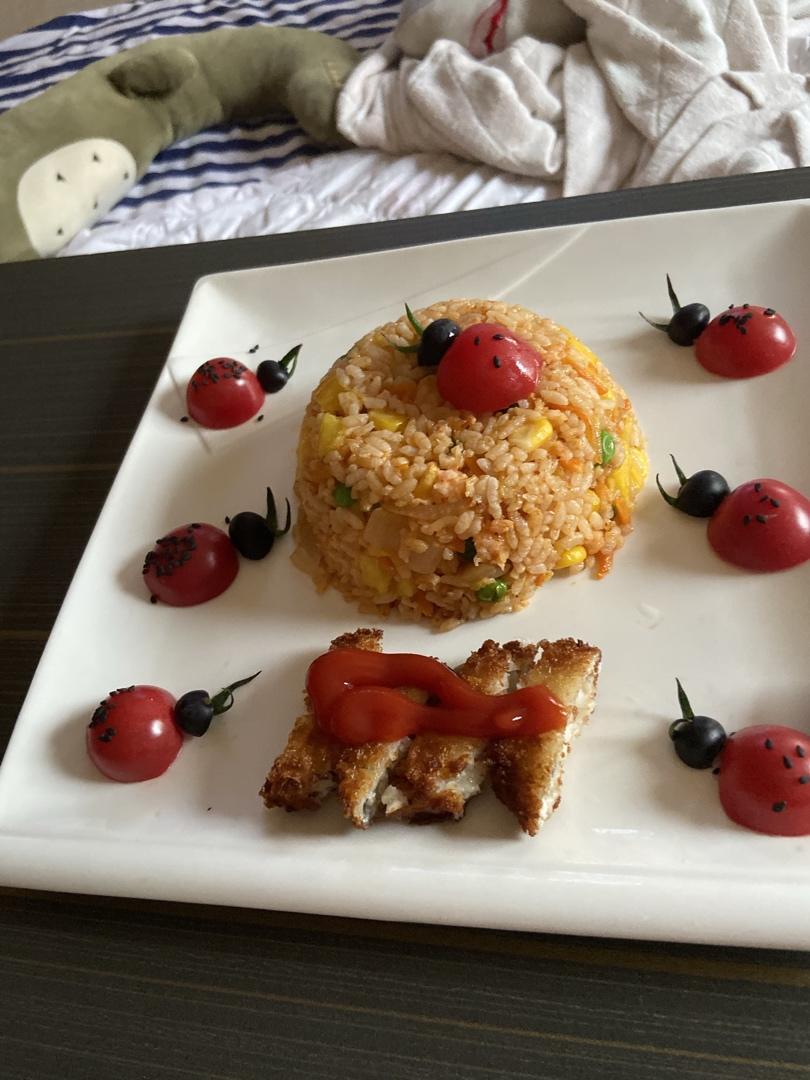 儿童节童趣早餐