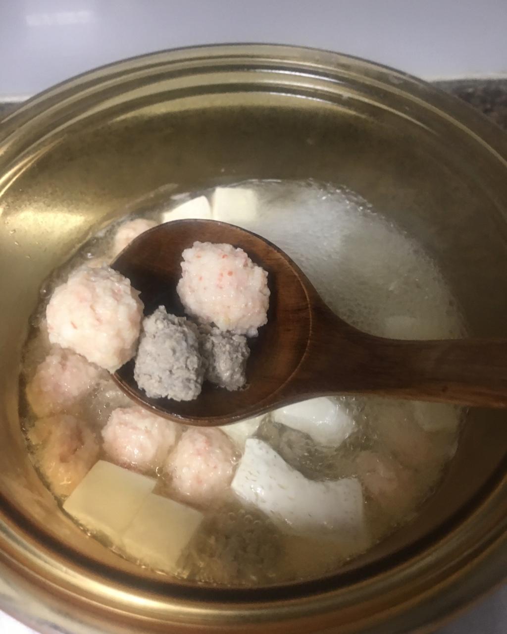 自制虾丸弹性十足
