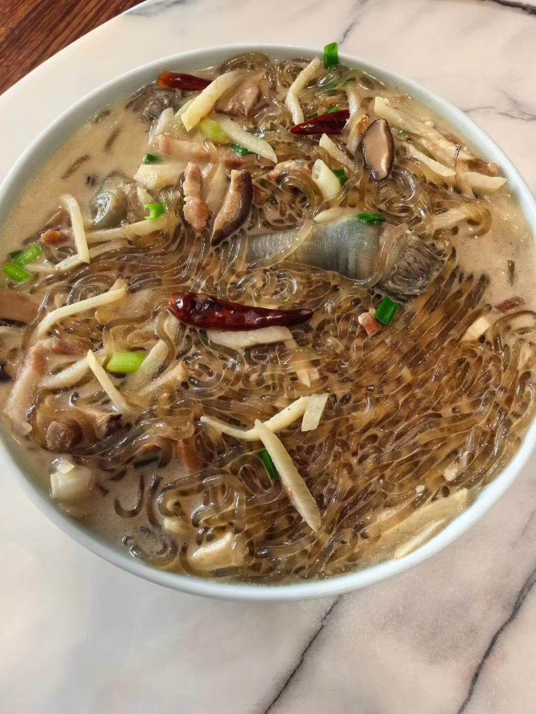 沙蒜豆面