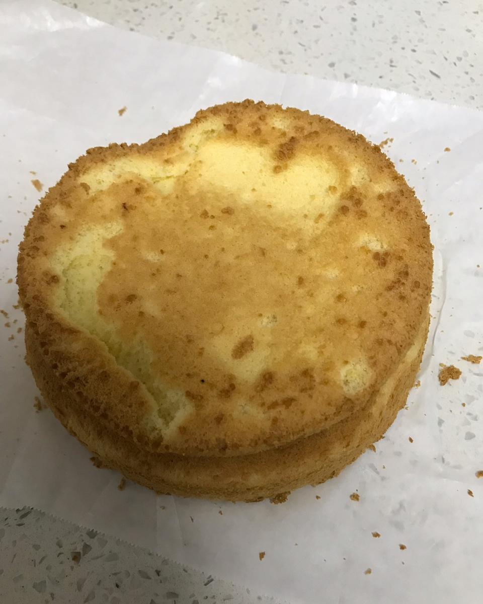 6寸戚风蛋糕