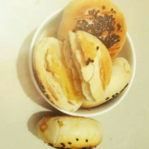 酥到掉渣不用猪油的豆沙酥