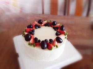 水果裱花蛋糕的做法 步骤2